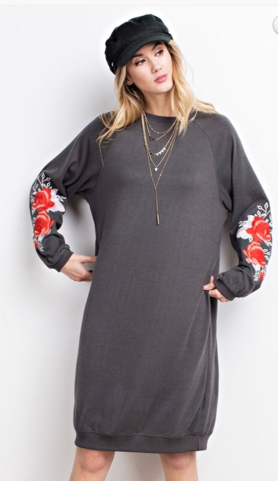 Cozy Sweatshirt Dress