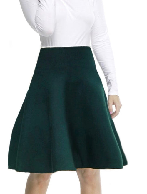 MM Hunter Green Skirt (all year round material)