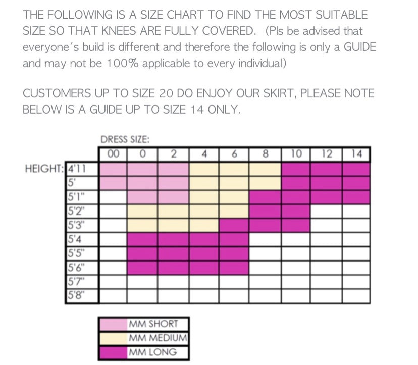 MM skirt Navy (all year round)