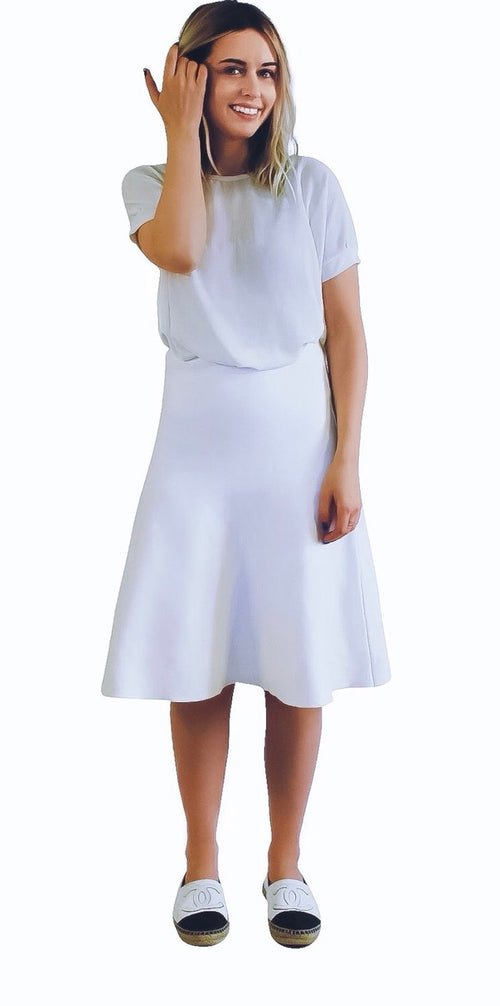 MM Summer White Skirt
